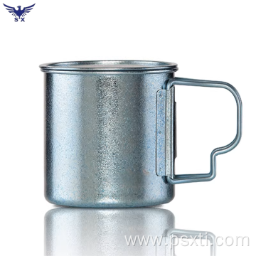 Double Wall Titanium Mug With Lid